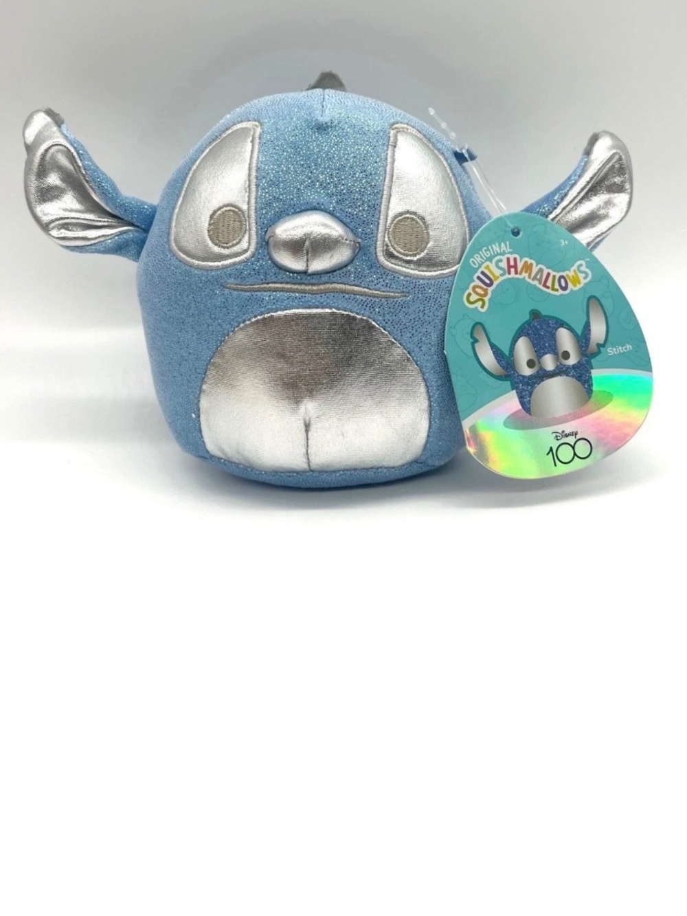 Squishmallow Kellytoy Plush Disney 100 Anniversary Stitch 5" NWT